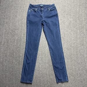 J. McLaughlin Jeans Women’s 2 Blue Dark Wash Stretch Straight